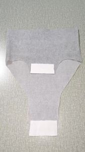 Haute qualité <span class=keywords><strong>jetable</strong></span> XL haute coupe microfibre sous-vêtements <span class=keywords><strong>de</strong></span> <span class=keywords><strong>maternité</strong></span> solide bande magique fond ouvert post-partum accouchement vaginal-ODM - Product Image 4