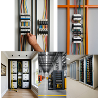 YJ OEM 1,5mm 2,5mm Multicolor sólido 7 hilos de un solo núcleo 500V/750V cable eléctrico aislado Cooper cables de construcción