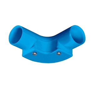 Codo de PVC Azul Ignífugo para Inspección Eléctrica, para Proyectos Eléctricos y Decoración del Hogar - Product Image 1