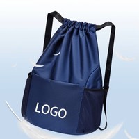 Sac à cordon léger de haute qualité, grande capacité, avec logo personnalisé, promotionnel, vente en gros pour la gym, le basketball, le marathon, les voyages