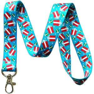 Lanière de sécurité personnalisée, porte-badge, collier, chaîne, lanière pour porte-carte et lanière en polyester, lanières personnalisées avec logo - Product Image 4