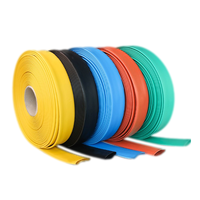 Tubo Termocontraíble de PVC/EVA, 1kV, Rollo de 25m, Impermeable, Aislante, Protector de Cables, Reparación de Cables de Datos
