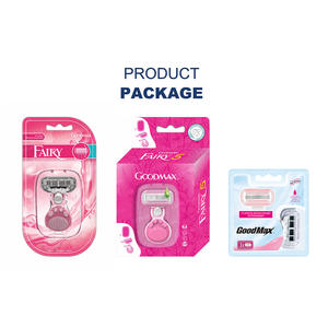 Maquinillas De Afeitar 오픈 백 4 블레이드 고품질 민감한 면도기 면도 얼굴 면도 면도기 여성용 - Product Image 6