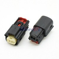 Connecteur de capteur de température étanche à 2 broches pour lampe automobile 33481-0201 Connecteur de faisceau de câbles 33471-0201 pour BUICK GM