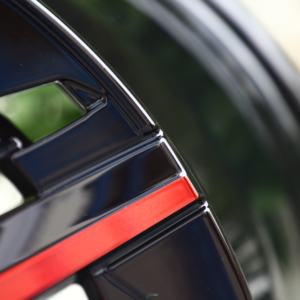 Jantes sport HTOR 16 17 18 19 pouces, noir brillant, rayons intérieurs rouges, 5 branches, 5x112 5x114.3, forgées, compatibles avec Civic Type <span class=keywords><strong>R</strong></span> M3 - Product Image 5