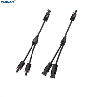   Câble de raccordement en Y solaire 1000V 30A IP67 étanche pour connexion parallèle de panneaux photovoltaïques pour système solaire