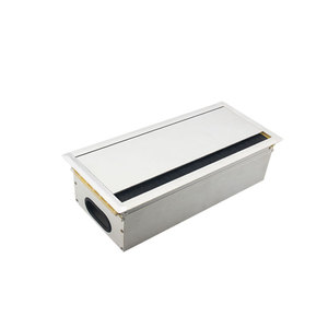 Aluminum Alloy Cable Box 210mmx300mm <b>Rectangle</b> Detachable Wall Mounted Storage <b>Bin</b> for Earphone Electric Wire Living Room - Product Image 1