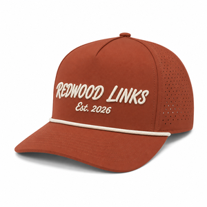 Casquette de golf et de baseball perforée pour homme avec logo personnalisé, bleu marine et ivoire, profil haut, structurée, performance, été, extérieur, <span class=keywords><strong>en</strong></span> gros - Product Image 1