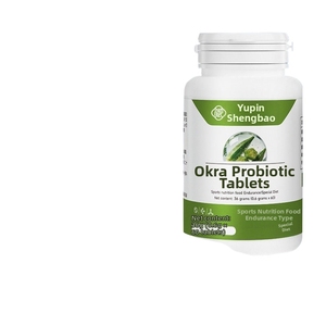 Compresse Probiotiche OEM di Okra con Fibra di Fagiolo Bianco e Prebiotici, Nutrizione Sportiva Personalizzata da Shandong - Product Image 5
