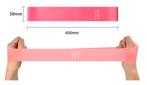 Fasce di Resistenza in Lattice Naturale Anti-Strappo, Colori Personalizzabili, per Fisioterapia, Yoga, Pilates e <span class=keywords><strong>Fitness</strong></span> - Product Image 6