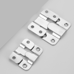 Stainless Steel <b>Hanging</b> Buckle with Recessed Mounting <b>Bracket</b> for Furniture Connection Wall Photo Frame Display Hitch - Product Image 5