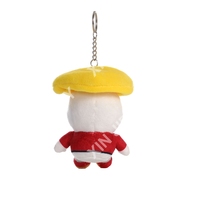 Breloques personnalisées en forme de riz pour sacs, pendentifs en peluche de riz avec logo personnalisé, pendentifs en peluche de riz pour tenues traditionnelles