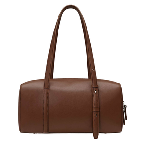 กระเป๋าบอสตันสะพายข้างสำหรับผู้หญิงหรูหราโลโก้ออกแบบได้ตามต้องการแฟชั่นวัสดุ PU สำหรับเดินทาง - Product Image 1