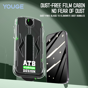 2-en-1 fácil de instalar vidrio templado Protección de Privacidad vista cristalina para <span class=keywords><strong>Iphone</strong></span> 11 12 <span class=keywords><strong>13</strong></span> 14 15 16 17pro Max - Product Image 3