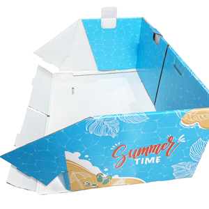 Tùy chỉnh gấp giấy hiển thị đứng cho nước hoa văn phòng phẩm Sản phẩm bán lẻ cửa hàng truy cập giấy hiển thị hộp - Product Image 4