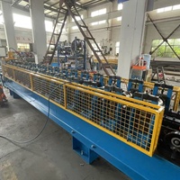 Power Station Factory Electrical Wiring Project Southeast Asia Galvanized Steel W Shape Ladder Cable Tray Roll Forming Machine
