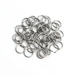 Anillo abierto de acero inoxidable de una sola vuelta para la fabricación de pulseras, accesorios de joyería redondos, componentes chapados de material 304 - Product Image 4
