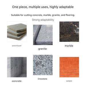 Disque de coupe pour pierre, meuleuse d'angle, lame de scie diamantée à coupe à sec pour céramique, béton, granit et marbre. - Product Image 4