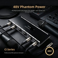 Penguat Mikrofon Preamp Gain Khusus Mikrofon Dinamis Kelas Studio Aktivator Siaran Langsung Pembagi Aktivasi Buatan China