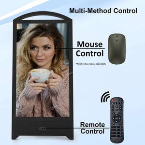 Display LCD per Segnaletica Digitale da Esterno 43 Pollici IP65 Impermeabile, Alimentato a Batteria, 1800 Nits Alta Luminosità, Supporto Animazioni - Product Image 2