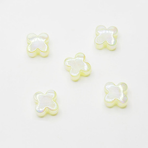 아크릴 클로버 비즈 플라스틱 십자가 느슨한 비즈 <span class=keywords><strong>DIY</strong></span> 수제 팔찌 목걸이 페르시 액세서리 - Product Image 4