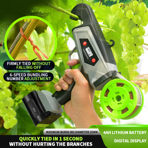 เครื่องมัดกิ่งองุ่นและกิ่งไม้พร้อมแบตเตอรี่ลิเธียม (16.8V/4Ah) และแกนเครื่องยนต์สำหรับการเกษตร - Product Image 1