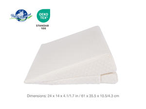 Triángulo 3 en 1 <span class=keywords><strong>Cuña</strong></span> <span class=keywords><strong>para</strong></span> dormir <span class=keywords><strong>Cuna</strong></span> de bebé Almohada de espuma - Product Image 5