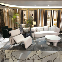 Fauteuil de salon au design moderne pour la maison et les restaurants, avec tissu en velours luxueux pour le salon et l'hôtel - Fabriqué en Chine par Luxury Accent