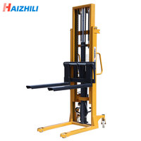 Haizhili Gerbeur semi-électrique pour camion à main 2T 3M Chariot élévateur hydraulique gerbeur électrique autonome de palettes à main