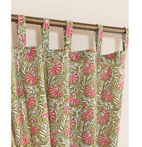 Cantonnières de fenêtre sur mesure avec des panneaux de voilages en tissu doux, modernes et légers Équilibre entre éclairage naturel et intimité - Product Image 1