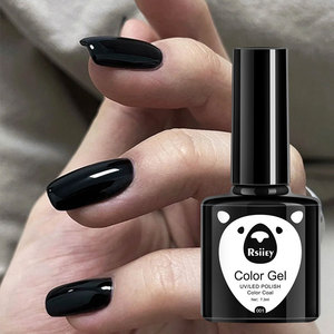 7.3ml Professional <strong>Black</strong> White Nail Gel <strong>Polish</strong> Super <strong>Black</strong>&amp;White Gel Nail <strong>Polish</strong> Semi-Permanent White <strong>Black</strong> Nail UV Gel - Product Image 2