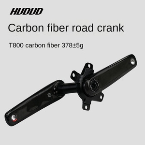 Placa de dientes de manivela de fibra de carbono <span class=keywords><strong>para</strong></span> bicicletas de carretera súper ligeras, soporte de eje hueco de 29MM, instalación de medidor de potencia especial modificado - Product Image 4