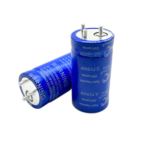 2 Cái GDCPH 2.7V500F Tụ điện siêu Farad 32*63mm Siêu tụ điện Bộ chỉnh lưu ô tô Dòng điện lớn - Product Image 1