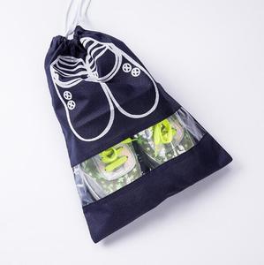 Sac à chaussures promotionnel personnalisé en non-tissé, imperméable, avec cordon de serrage, directement de l'usine - Product Image 5