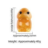 Vente en gros de statues de fée grenouille mignonne ornements artisanaux pour amoureux des grenouilles 40*25mm statue de grenouille amusante décoration de jardin en pierre pour la maison et le bureau