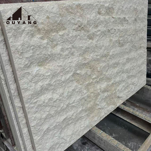 Dalles murales en pierre naturelle texturée pour murs de jardin et façades de villas – Dalles de pierre de culture en calcaire de qualité supérieure pour la décoration - Product Image 6