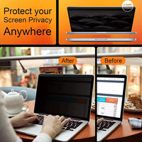 Magnetische Privacy Screen Protector voor MacBook Pro/Air 13-16 inch, 9H hardheid, PET, anti-kras, anti-blauw licht, afneembaar
