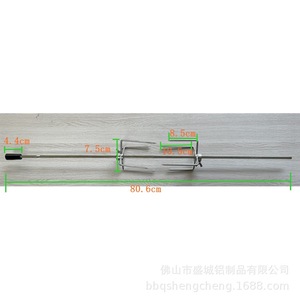 Bbq Chicken Fork 304 Stainless Steel Rotisserie Roasting Rack Cooking Baking Barbecue Accessory Set - Product Image 5
