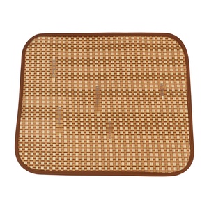 Alas Tidur Pendingin Hewan Peliharaan Musim Panas Modern, Anyaman Rotan Alami untuk Anjing & Kucing, Bernapas & Menyerap Panas - Product Image 2