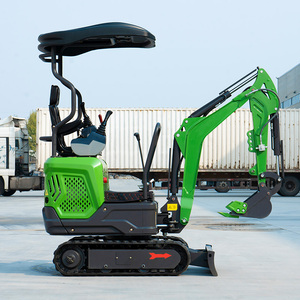 Miniexcavadora de 1 Tonelada del Fabricante, Motor EPA 5, Excavadora de Orugas de 1.2T, 1.5T, 1.8T para Granja y Hogar - Product Image 1
