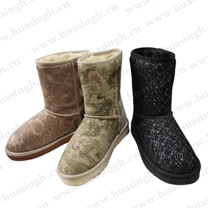 Stivali Invernali da Donna LXG, Imbottiti in Cotone con Suola Antiscivolo in TPR, Caldi con Fodera in Lana, Modello Pull-on HSX013 - Product Image 5