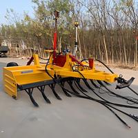 Niveleuse laser intelligente pour tracteur, marque Birui, moteur 20-150 CV, pour la restauration des terres dégarnies et l'utilisation agricole