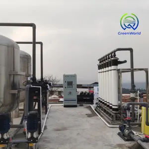 Installation de traitement des eaux usées industrielles Équipement d'ultrafiltration Osmose Grey ro Filtre de purification d'eau Système de recyclage
