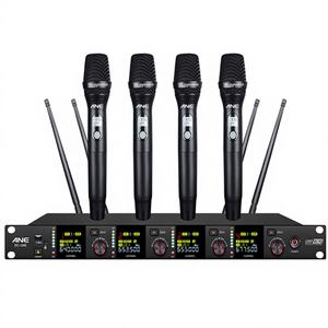 Micrófono Inalámbrico Profesional UHF de Alta Calidad de Fábrica OEM, Sistema de Micrófono Inalámbrico para Conferencias - Product Image 4