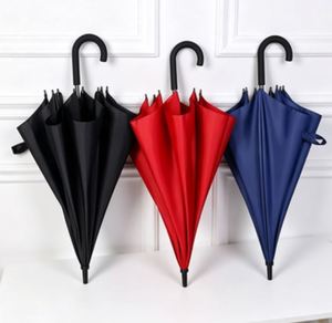 Sombrillas de Sublimación Académicas con Mango Largo y Varillas de Hierro en Colores Azul Oscuro, Rojo y Negro a Precios Bajos para Restaurantes - Product Image 3