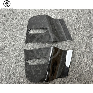 Pegatina de Fibra de Carbono con Acabado Brillante para el Panel Interior de la Puerta, Compatible con Mercedes Benz Clase G W464 G500 G63 2019-2024, Marco Interior del Vehículo - Product Image 6