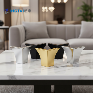 Pieds de canapé modernes en fer noir pour chambre, appartement, salon, salle à manger/cuisine, H80mm, prix d'usine, pièces de mobilier en gros - Product Image 2
