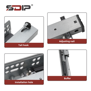 Sdip mở rộng đầy đủ mềm đóng undermount trượt cơ chế che giấu ngăn kéo lướt - Product Image 4