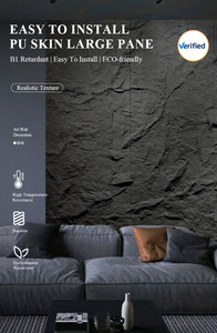 Bên ngoài đá tấm Tường 3D PU đá tường ốp Polyurethane đá nhân tạo tấm Tường Gỗ - Product Image 4