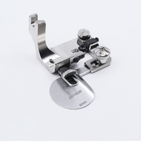 Pied presseur de couture intégré et réglable SY-163B en acier argenté et plastique pour machine à coudre – Vente au détail